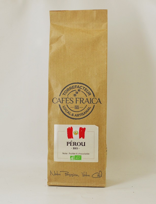 Café Pérou GRAINS bio & équitable - 1 kg