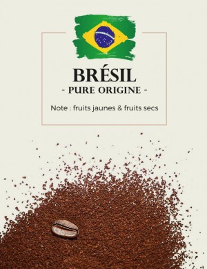 Café Arabica pur Brésil -...