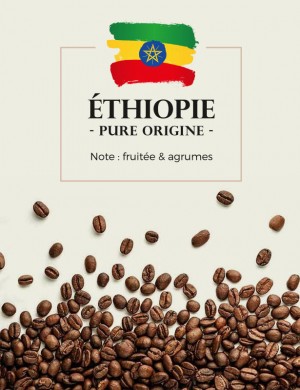 Café Arabica pur Ethiopie -...