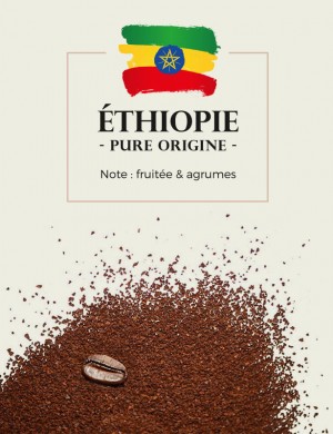 Café Arabica pur Ethiopie -...