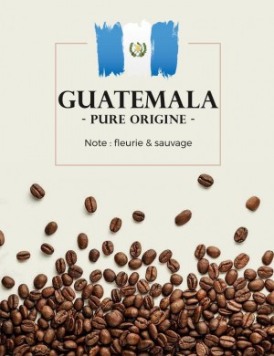 Café Arabica pur Guatemala...