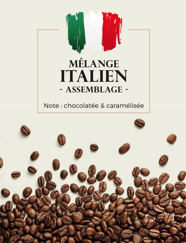 Café Mélange Italien 100% Arabica