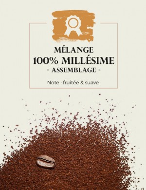 Café 100 % Millésime - Moulu
