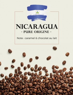 Café Arabica pur Nicaragua...