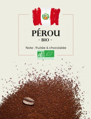 Café Pérou Bio - Moulu