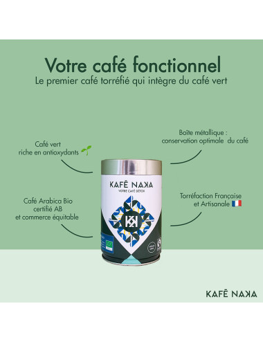 Pérou BIO, Boîte x250g moulu